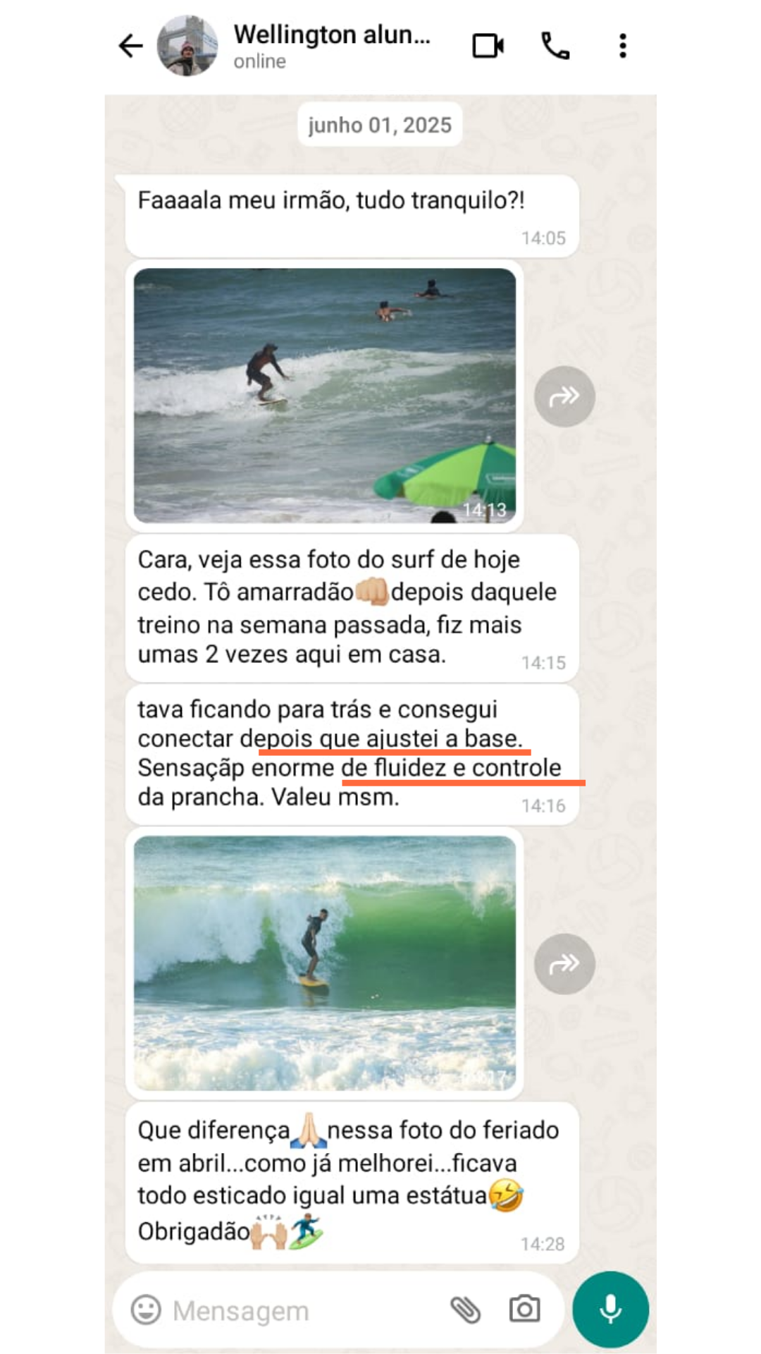 Depoimento Wellington